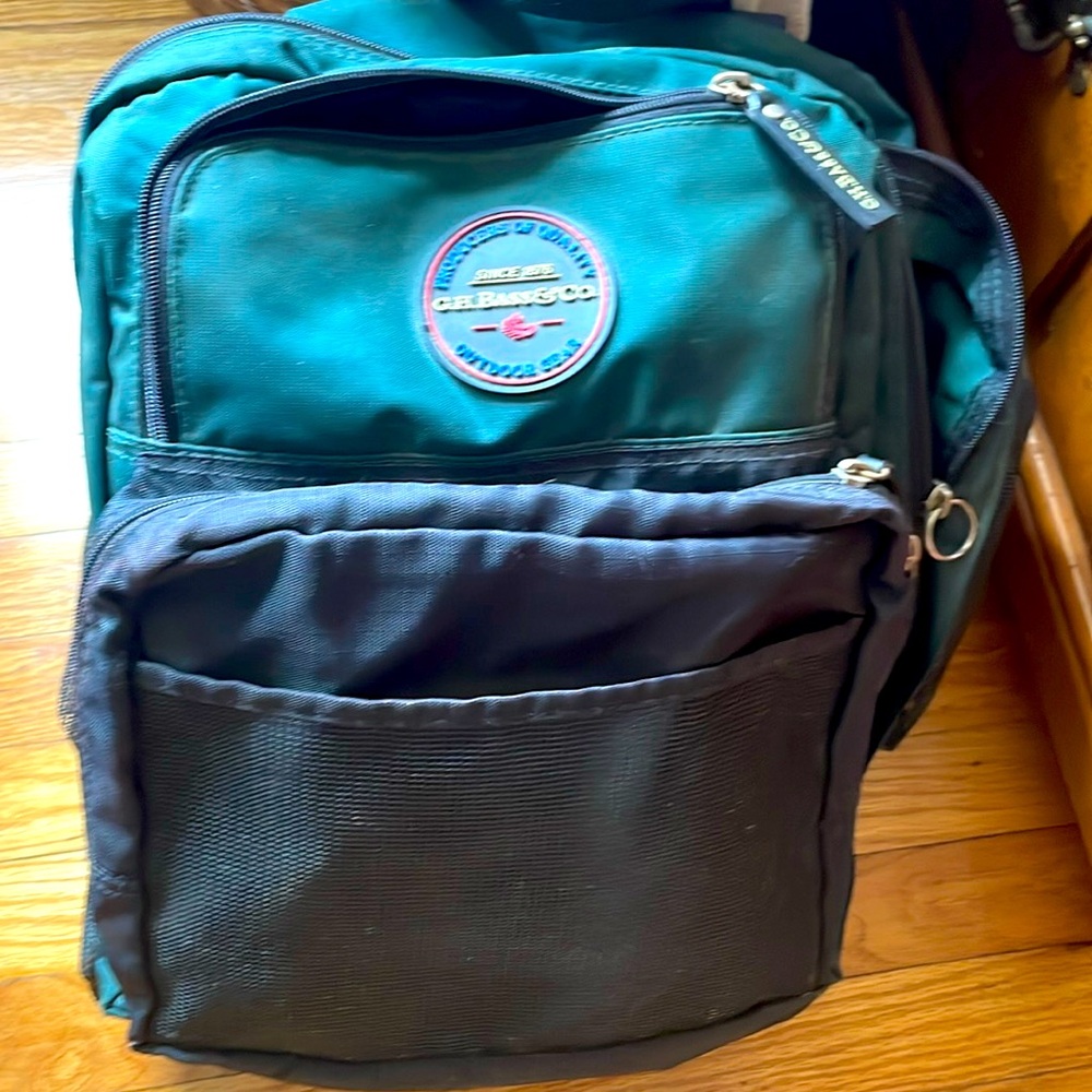 Vintage G.H.Bass Backpack. Good used condition. shipping within US $15